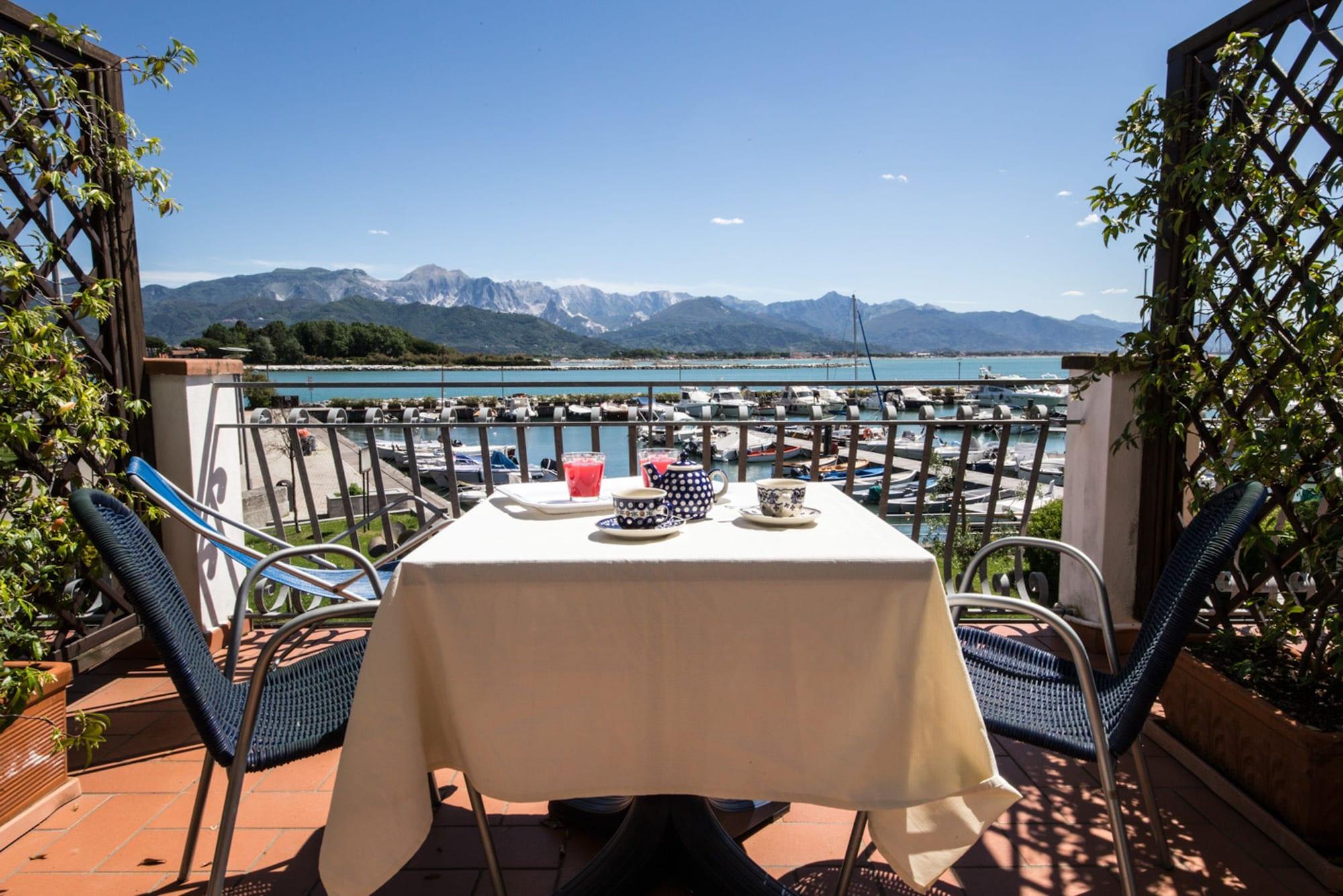 Hotel Sette Archi Bocca di Magra Eksteriør bilde