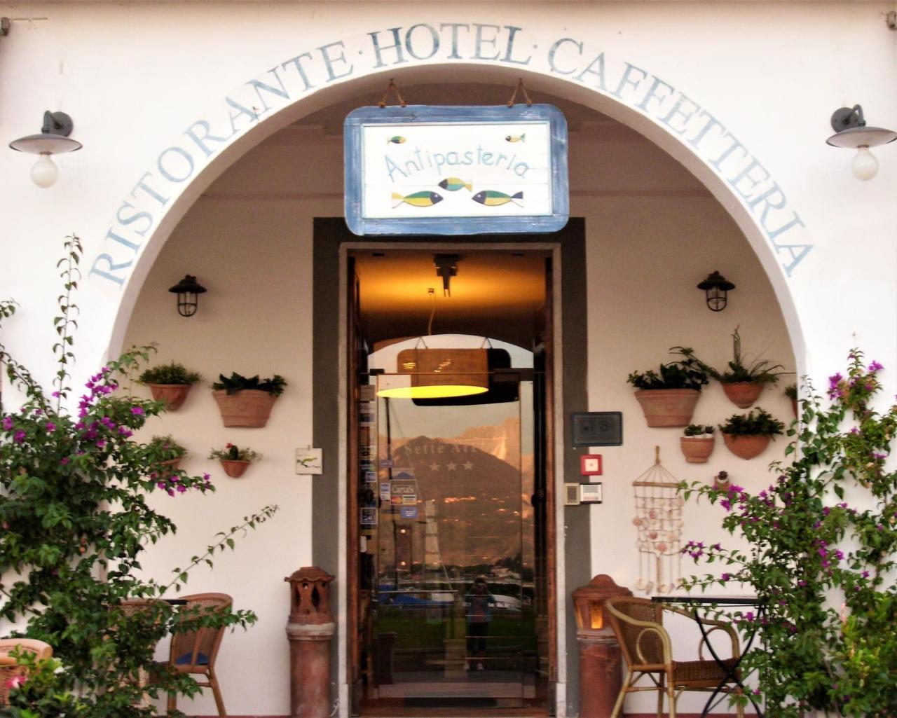 Hotel Sette Archi Bocca di Magra Eksteriør bilde